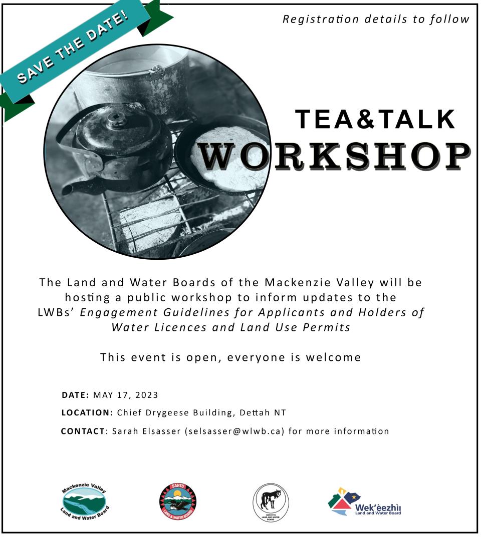 Ta and Talk Workshop